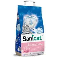 Sanicat Kitten kattenbakvulling 4 x 5 liter