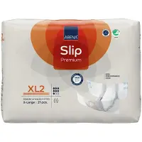 Abena Incontinentie Slip Premium XL2 - Eendelig Verband ter Bescherming van Zwaar Urineverlies en (Dunne) Ontlasting - Perfecte Aansluiting door Flexibele Sluitstrips - 21 Stuks