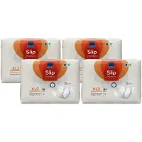 Abena Incontinentie Slip Premium XL2 - Eendelig Verband ter Bescherming van Zwaar Urineverlies en (Dunne) Ontlasting - Perfecte Aansluiting door Flexibele Sluitstrips - 48 Stuks
