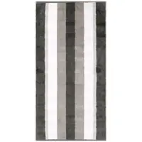 Cawö Gastendoek Noblesse Stripes Antracite (Set van 6)