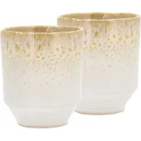 Villa Collection Mok Styles Cream Sand 0,18 L (Set van 2)