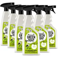 Marcel's Green Soap 6x Allesreiniger Spray Basilicum & Vetiver Gras 500 Ml
