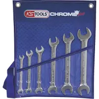 Ks Tools 518.3220 518.3220 Dubbele steeksleutelset Sleutelbreedte (inch) 1/2 - 11/16