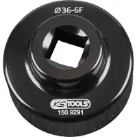 Ks Tools 150.9291 1/2 vrachtwagen oliefiltersleutel, 36-6