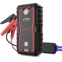 UTRAI Auto Acculader 2000A - 8 in 1 Starthulp - Jumpstarter - Accu Oplader Auto - Powerbank - SOS - LED Zaklamp - Incl. Schokbestendige Opberghoes