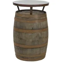 Vatenhandel Stijf Statafel Whisky 190L Geborsteld