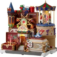 Lemax The Merry Music Box Caddington Village Collection 2024