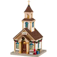 Lemax The New Village Church Caddington Village Collection 2024