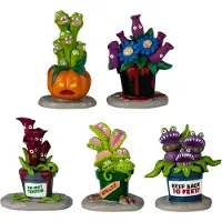 Lemax Hungry Houseplant Horror 12x4x20 cm 5st Halloween