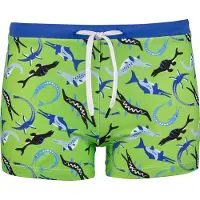 Beco ocean dinos - zwemboxer voor kinderen - groen - maat 128