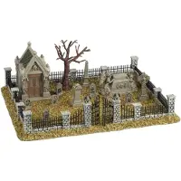 Lemax - Haunted Souls Graveyard 33x43x14 cm 14st Halloween