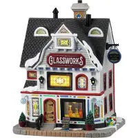 Lemax Glassworks 18x25x26 cm Kersthuisje