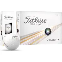 Titleist Velocity 2024 White Golfbal