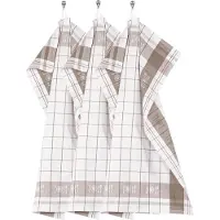 Tiseco Keukendoek Home Studio Pharao BML Taupe (Set van 3) - 50 x 70 cm