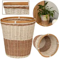 Sarcia.eu Ronde Rotan Mand, Potbedekking 28x30cm
