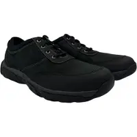 Clarks - Veterschoen - Volwassenen- Mannen - Zwart - Maat 42 1/2