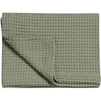 Vandyck Pique wafel deken Light Olive 270x250