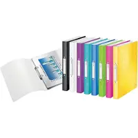 Leitz WOW ringmap, uit PP, ft A4, geassorteerde kleuren - 12 stuks