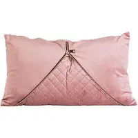 COSY&TRENDY Cosy & Trendy Kussen zipper roze - 50x30x10cm - velvet