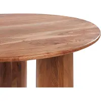Beliani COLINA - Salontafel-Lichte houtkleur-Acaciahout