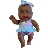 Paola Reina Pop Puppegie Berta (donker/21cm) in doos
