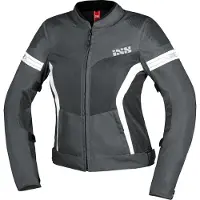 IXS Trigonis-Air Dames Grijs Textiele Motorjas Maat 2XL