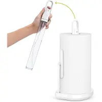 Simplehuman Keukenrolhouder Met Pomp Wit
