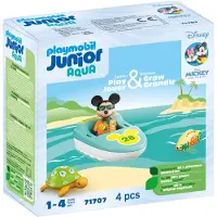 Playmobil Junior Aqua - Disney - Mickey's Bå... - 71707 - 4 Teil - - One Size - Badespielzeug