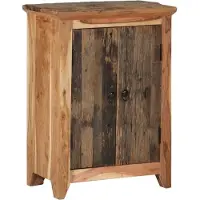 vidaXL Dressoir 55x33x75 cm massief acaciahout en gerecycled hout