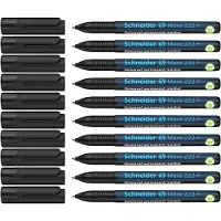 Schneider universele marker Maxx 222 F permanent zwart doos met 10 stuks