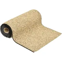 vidaXL Grindfolie 800x40 cm natuurlijk zandkleurig