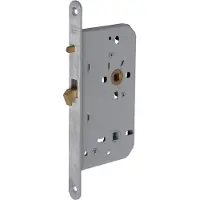 Nemef Schuifdeurslot WC Haakschoot 624/77T - DM 60 - WC 72 - 235x24mm