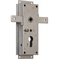 Nemef 1846/2 Garageslot | PC60mm | slotkast staal verzinkt 59x159mm | stangen horizontaal | niet verend | 5.8mm aansluiting | dag- en nachtfunctie | DR 1+2+3+4 - 9184602010