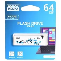 Goodram UCL2-0640W0R11 64GB USB 2.0 Typ A Schwarz