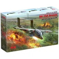 ICM Modelbouwpakket Militaire voertuigen - 48300 OV-10 , US Attack Aircraft Plastic - 1:48 - Modelbouw