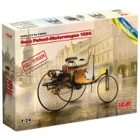ICM Benz Patent-Motorwagen 1886 - Modelbouwpakket - Easy Version Plastic