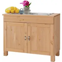Notio Living Toscana-Wastafelkast - Grenen Gebeitst