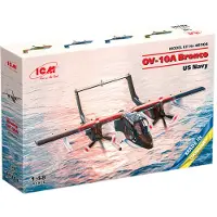 ICM Modelbouwpakket Militaire voertuigen - 48304 OV-10A US Navy Plastic - 1:48 - Modelbouw