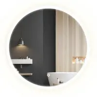 REA Led Ffj Badkamerspiegel Wit 70Cm
