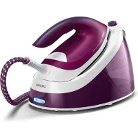 Philips PerfectCare Compact Essential Strijkijzer met stoomgenerator, roze - GC6842/30