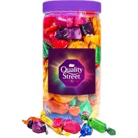 Quality Street Nestlé 750g - 11 smaken - Snoeppot met bonbons en toffees - Chocolade cadeau - Chocolade mix in tinbox
