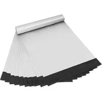 Springos Folie Enveloppen - Koerier folieverpakkingen - 50 Stuks - 20x26 Cm