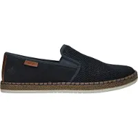 Rieker Espadrilles 'Namur' nachtblauw / bruin