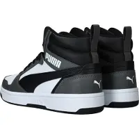 Puma Sneakers hoog 'Rebound V6' grijs / zwart / wit