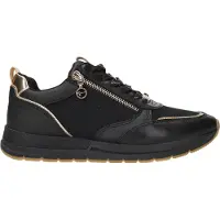 Tamaris Sneakers laag goud / zwart