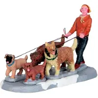 Lemax Kerstfiguur A pack of pups