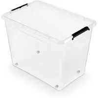 Merkloos Opbergbox Orplast - SimpleStore - 80 liter - rolbaar