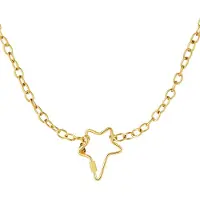 Yehwang 'Chunky'' statement necklace | Stainless steel