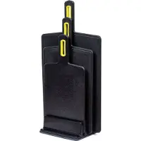 Practic - Snijplankenset van 3 stuks met houder - Zwart