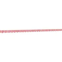 vidaXL Vervangingsdoek voor luifelrok gestreept 6 m rood en wit